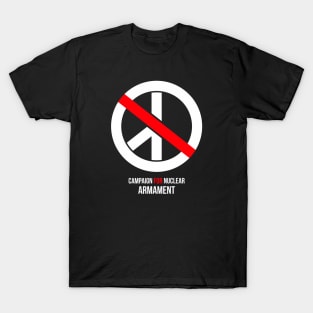 Campaign for Nuclear Armament CND parody T-Shirt